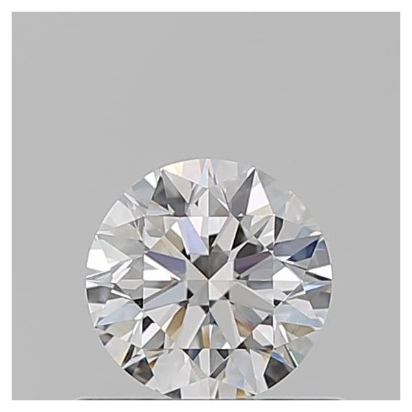 ROUND 0.59 F VVS2 EX-EX-EX - 100765726018 GIA Diamond