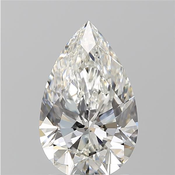 PEAR 2.22 H VVS1 --EX-EX - 100765736143 GIA Diamond