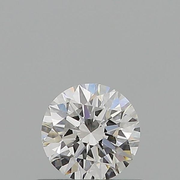 ROUND 0.53 F VVS2 EX-EX-EX - 100765748700 GIA Diamond