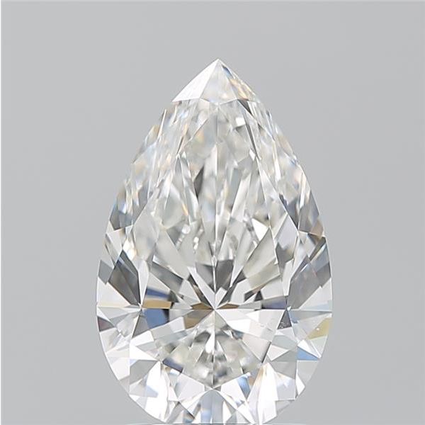 PEAR 2.22 G VS2 --EX-EX - 100765756848 GIA Diamond