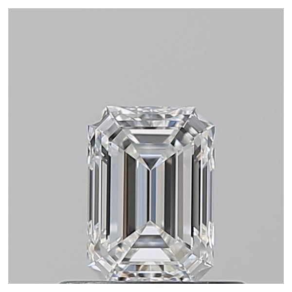 EMERALD 0.53 E VVS2 --EX-EX - 100765757186 GIA Diamond