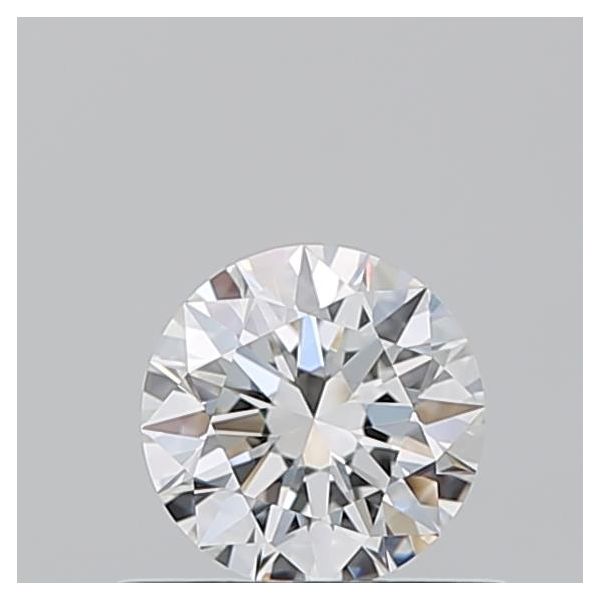 ROUND 0.53 F VVS2 EX-EX-EX - 100765793239 GIA Diamond