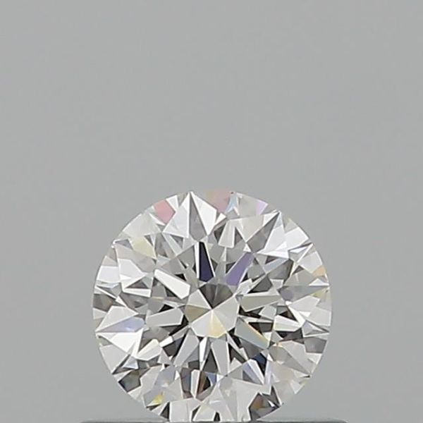 ROUND 0.53 F VVS2 EX-EX-EX - 100765807642 GIA Diamond