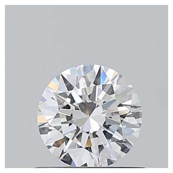 ROUND 0.61 F VVS1 EX-EX-EX - 100765850271 GIA Diamond