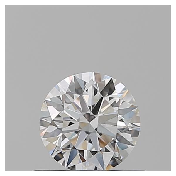 ROUND 0.52 F VVS1 EX-EX-EX - 100765857237 GIA Diamond