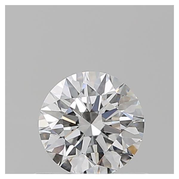 ROUND 0.57 F VVS2 EX-EX-EX - 100765883343 GIA Diamond