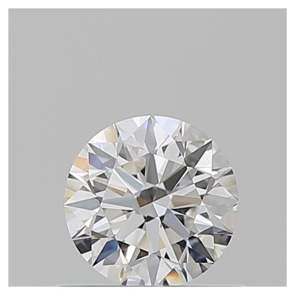 ROUND 0.58 F VVS1 EX-EX-EX - 100765888595 GIA Diamond