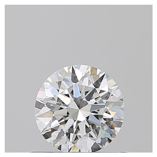 ROUND 0.53 F VVS2 EX-EX-EX - 100765890780 GIA Diamond