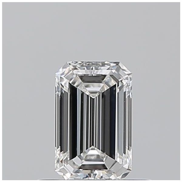 EMERALD 0.55 F VVS1 --EX-VG - 100765921739 GIA Diamond