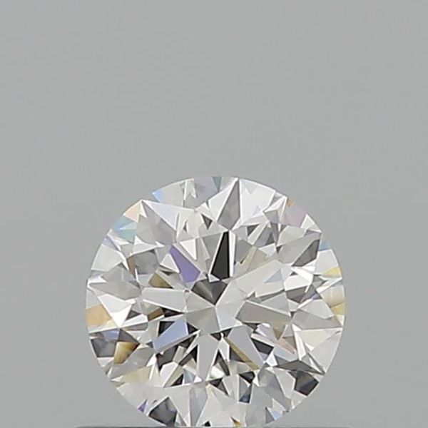 ROUND 0.57 F VVS1 EX-EX-EX - 100765932406 GIA Diamond