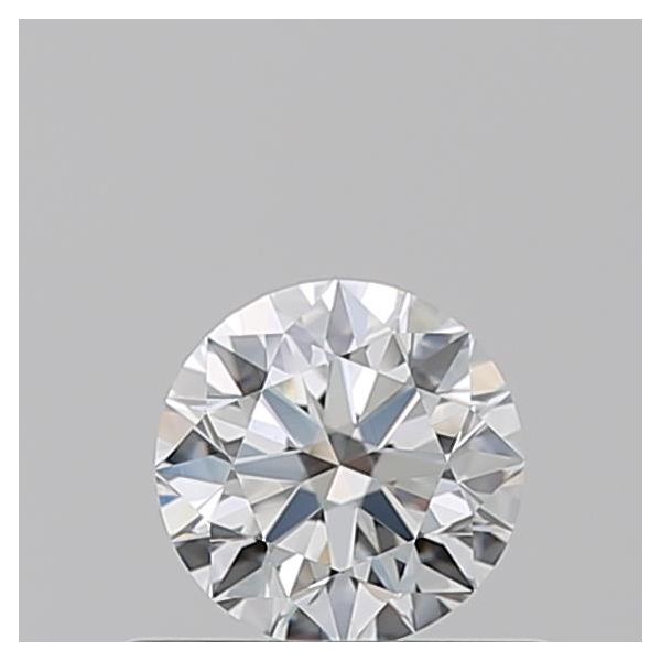 ROUND 0.5 F VVS2 EX-EX-EX - 100765935058 GIA Diamond