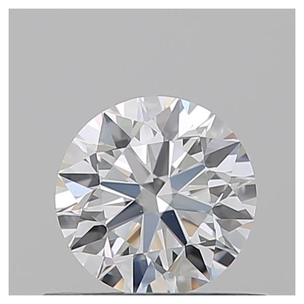 ROUND 0.52 F VVS1 EX-EX-EX - 100765942411 GIA Diamond