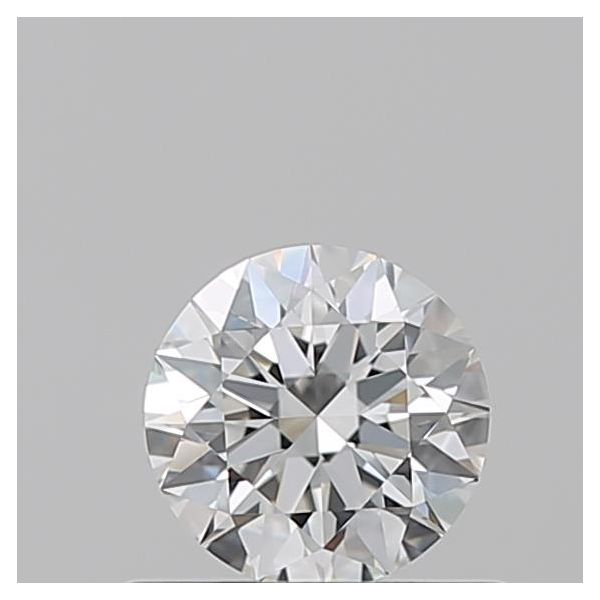 ROUND 0.54 F VVS2 EX-EX-EX - 100765957835 GIA Diamond