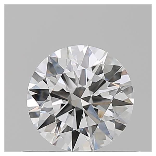 ROUND 0.52 F VVS2 EX-EX-EX - 100765964661 GIA Diamond