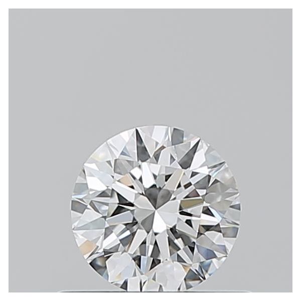 ROUND 0.51 F VVS1 EX-EX-EX - 100765965075 GIA Diamond
