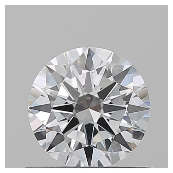 ROUND 0.6 F VVS2 EX-EX-EX - 100765978504 GIA Diamond