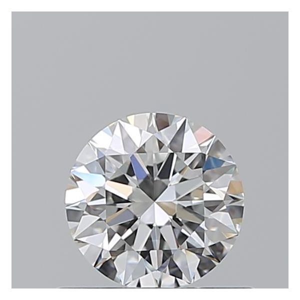 ROUND 0.57 F VVS2 EX-EX-EX - 100765997490 GIA Diamond