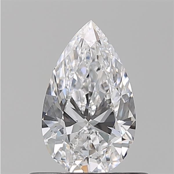 PEAR 0.58 D VVS1 --EX-EX - 100766009114 GIA Diamond