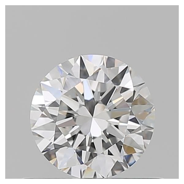 ROUND 0.54 F VVS1 EX-EX-EX - 100766010725 GIA Diamond