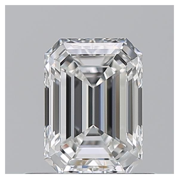 EMERALD 0.65 F VVS2 --VG-EX - 100766021108 GIA Diamond