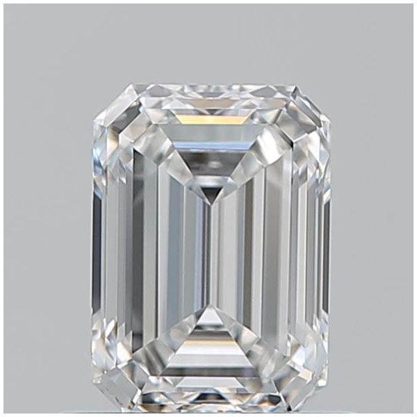 EMERALD 0.8 F VVS1 --VG-EX - 100766021421 GIA Diamond