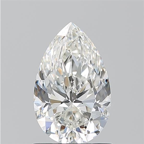 PEAR 1.07 H VVS1 --EX-EX - 100766035950 GIA Diamond