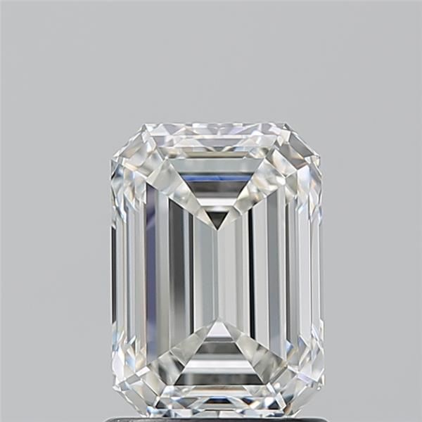 EMERALD 1.51 H VVS2 --EX-EX - 100766070643 GIA Diamond