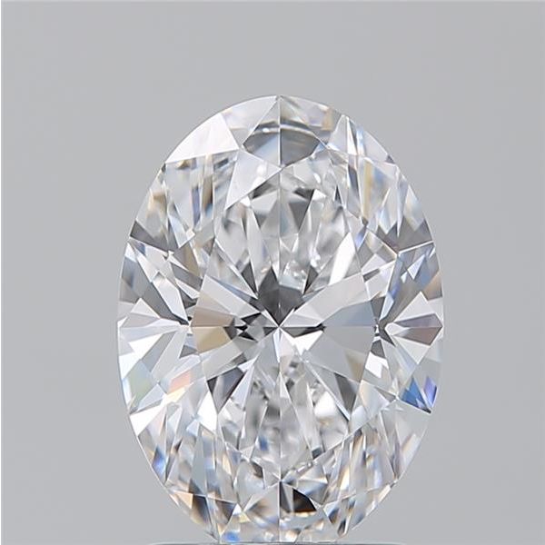 OVAL 2.01 D VVS1 --EX-EX - 100766087086 GIA Diamond