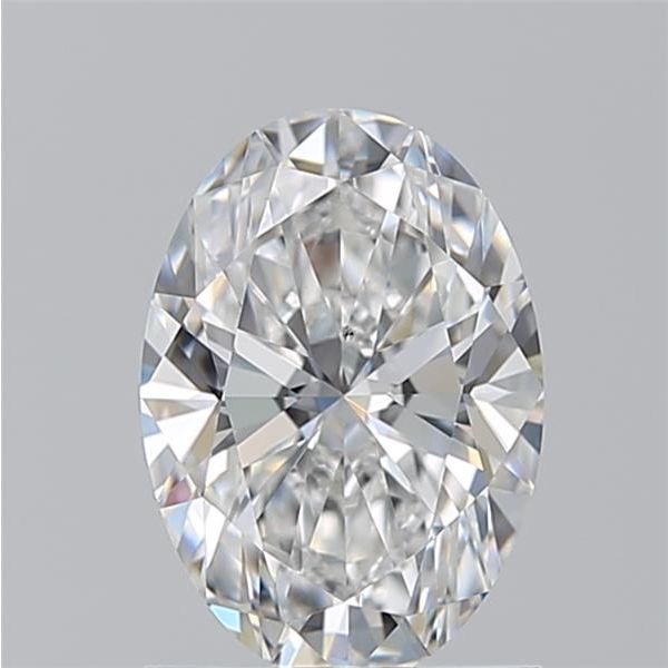 OVAL 1.23 E VS2 --EX-EX - 100766487743 GIA Diamond