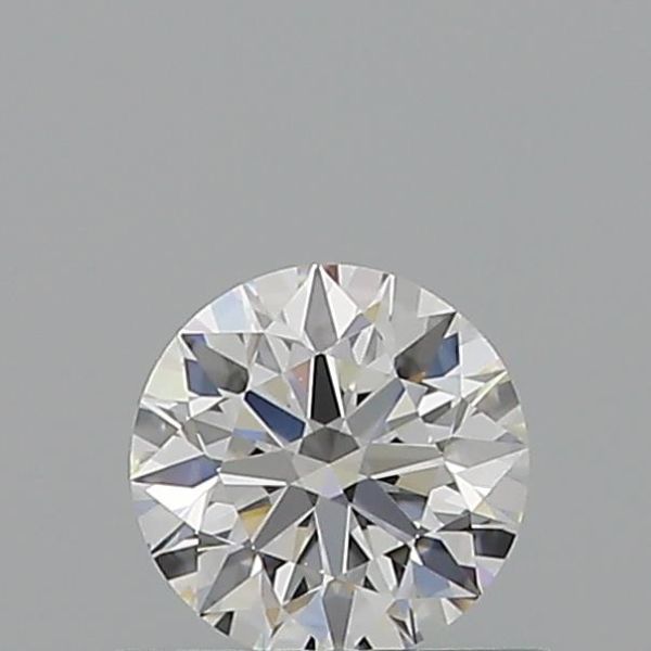 ROUND 0.54 F VVS1 EX-EX-EX - 100766496186 GIA Diamond
