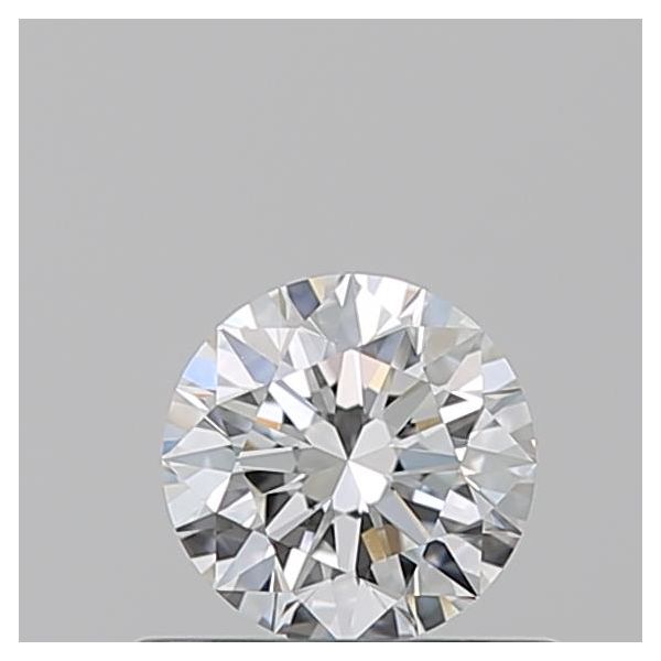 ROUND 0.51 F VVS2 EX-EX-EX - 100766500730 GIA Diamond
