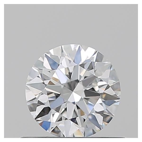 ROUND 0.54 F VVS1 EX-EX-EX - 100766515275 GIA Diamond