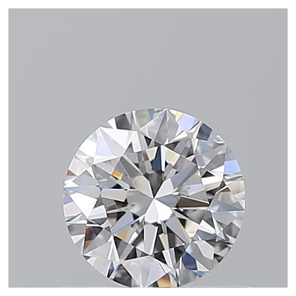 ROUND 0.63 F VVS1 EX-EX-EX - 100766521630 GIA Diamond