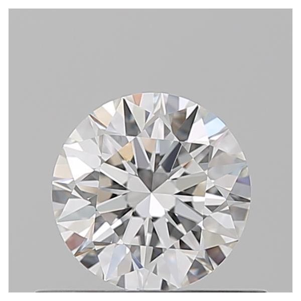 ROUND 0.51 F VVS2 EX-EX-EX - 100766522186 GIA Diamond