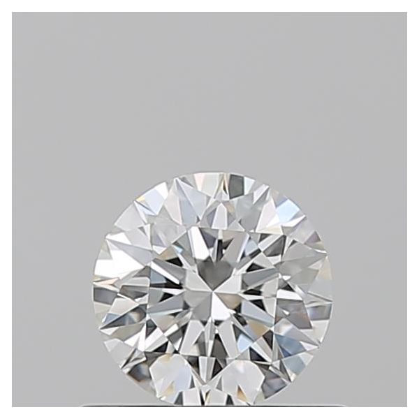 ROUND 0.51 H VVS2 EX-EX-EX - 100766522302 GIA Diamond
