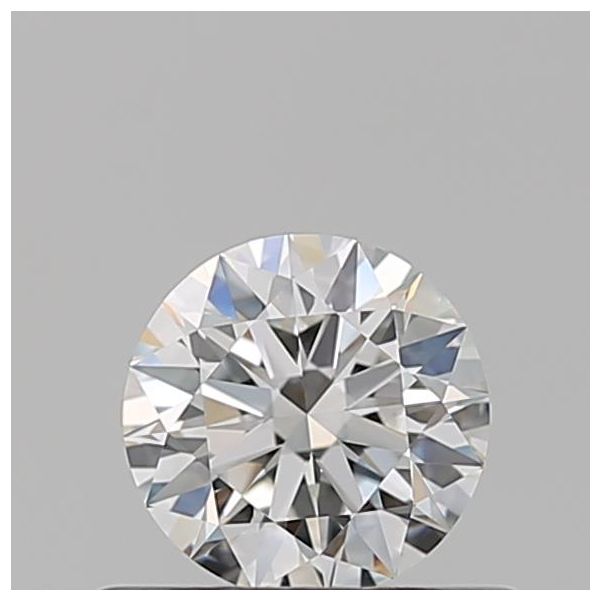 ROUND 0.5 F VVS1 EX-EX-EX - 100766526618 GIA Diamond