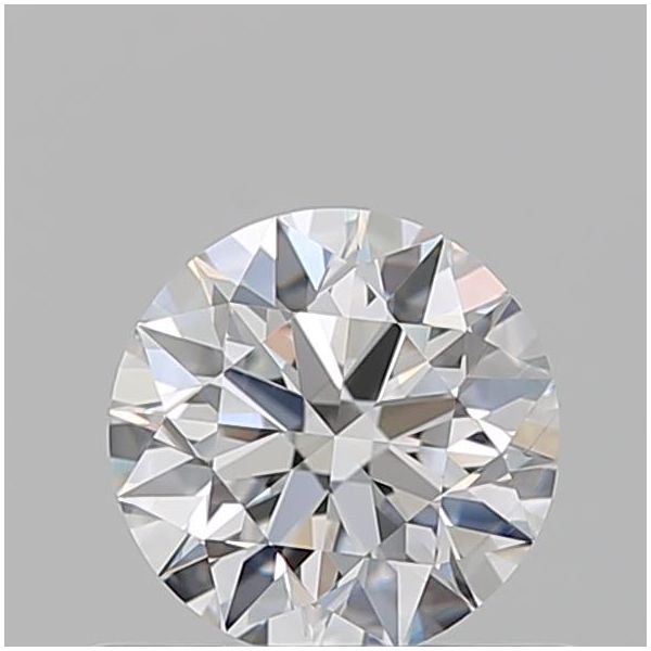 ROUND 0.57 F VVS2 EX-EX-EX - 100766527542 GIA Diamond