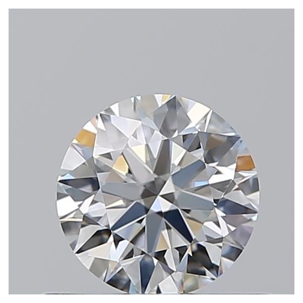 ROUND 0.52 F VVS1 EX-EX-EX - 100766528816 GIA Diamond