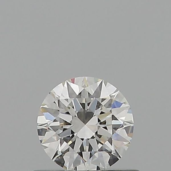 ROUND 0.53 F VVS2 EX-EX-EX - 100766534604 GIA Diamond