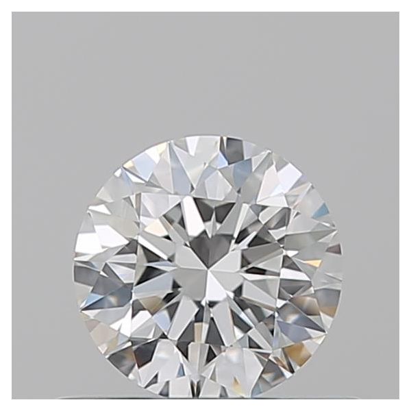 ROUND 0.51 F VVS1 EX-EX-EX - 100766538616 GIA Diamond