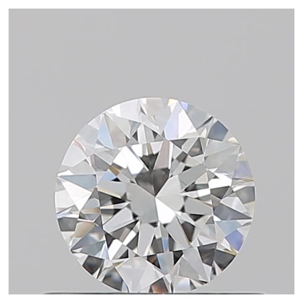 ROUND 0.52 F VVS2 EX-EX-EX - 100766538844 GIA Diamond