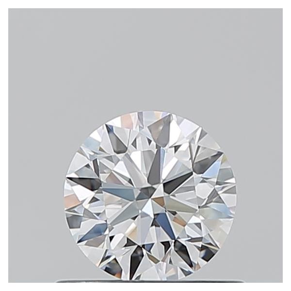 ROUND 0.6 F VVS2 EX-EX-EX - 100766538863 GIA Diamond
