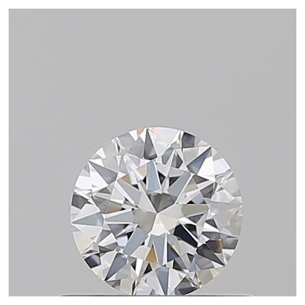 ROUND 0.5 F VVS2 EX-EX-EX - 100766540687 GIA Diamond