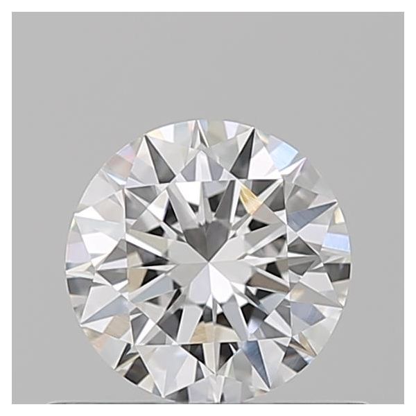 ROUND 0.54 F VVS2 EX-EX-EX - 100766541017 GIA Diamond