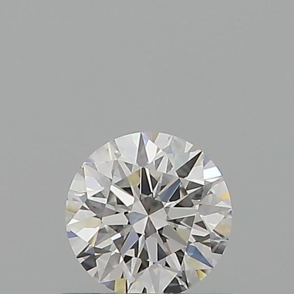 ROUND 0.58 F VVS2 EX-EX-EX - 100766542348 GIA Diamond