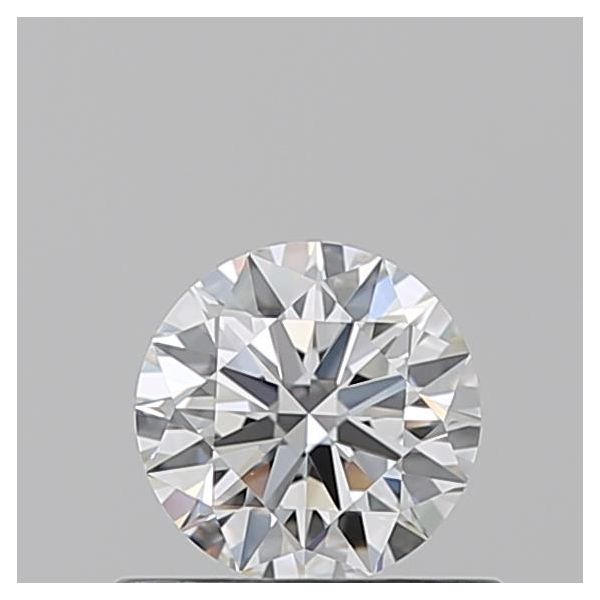 ROUND 0.53 F VVS1 EX-EX-EX - 100766551831 GIA Diamond