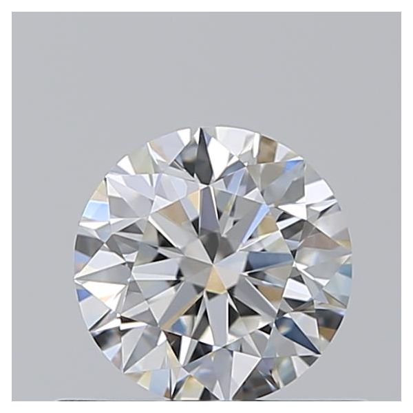 ROUND 0.54 F VVS2 EX-EX-EX - 100766573571 GIA Diamond