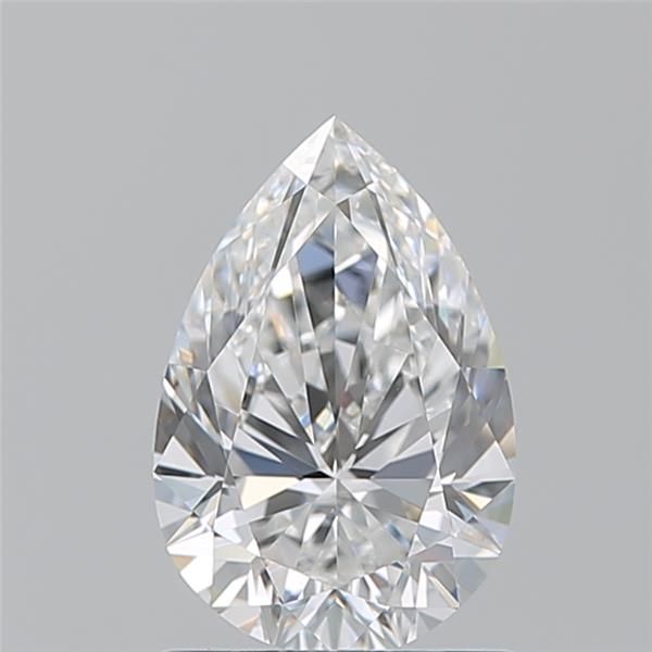 PEAR 1.25 E VVS2 --EX-EX - 100766576304 GIA Diamond