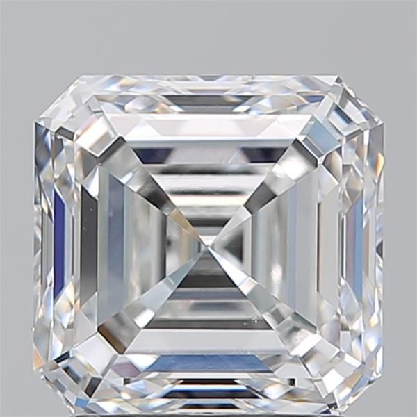 ASSCHER 2.1 F VS2 --EX-EX - 100766591933 GIA Diamond