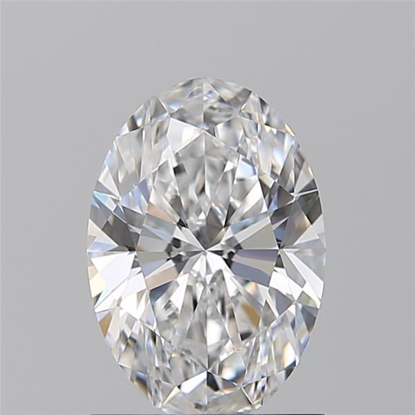 OVAL 1.23 D VVS1 --EX-EX - 100766626345 GIA Diamond
